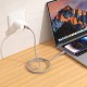 Кабель HOCO X107 Favor charging data cable Type-C to Type-C 60W 3A 1m Grey