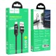 Кабель HOCO U137 Line charging data cable with display USB to Type-C 66W 5A 1.2m Black