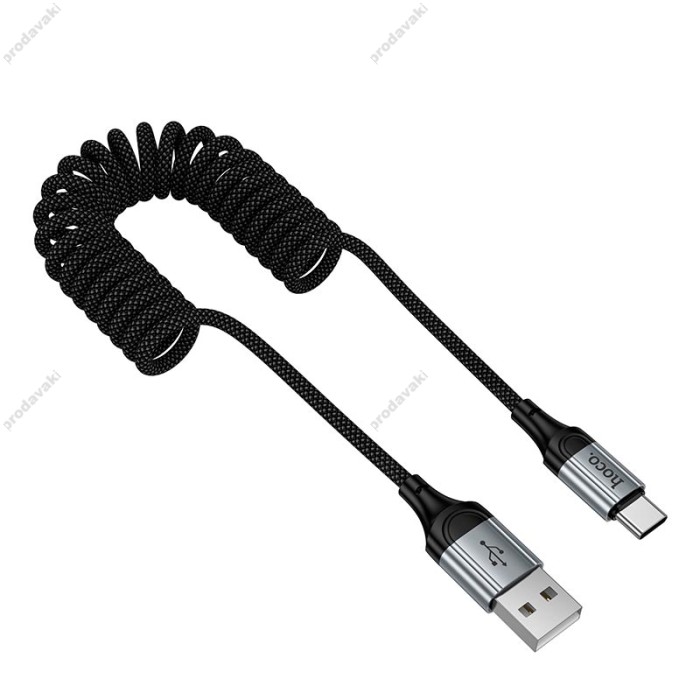 Кабель HOCO X50 Excellent charging data cable USB to Type-C 3A 1m Black