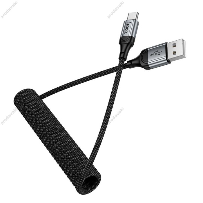Кабель HOCO X50 Excellent charging data cable USB to Type-C 3A 1m Black