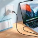 Кабель HOCO X118 Generous charging data cable with display Type-C to Type-C 60W 3A 1m Black