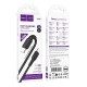 Кабель HOCO X120 Beneficio charging data cable Type-C to Type-C 60W 3A 1m Black
