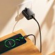 Кабель HOCO X120 Beneficio charging data cable Type-C to Type-C 60W 3A 1m Black