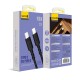 Кабель Veron CC07 Silicone Cable Type-C to Type-C 100W 5A 2m Black