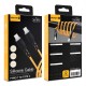 Кабель Veron CC072 Silicone Cable Type-C to Type-C 60W 3A 2m Yellow
