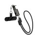 Кабель HOCO X126 Experto lanyard charging data cable Type-C to Type-C 60W 3A 0.35m Black