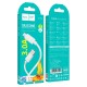 Кабель HOCO X122 Benefit silicone charging data cable USB to Type-C 3A 1m White