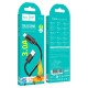 Кабель HOCO X122 Benefit silicone charging data cable USB to Type-C 3A 1m Black