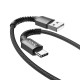 Кабель HOCO X71 Especial charging data cable USB to Type-C 3A 1m Black