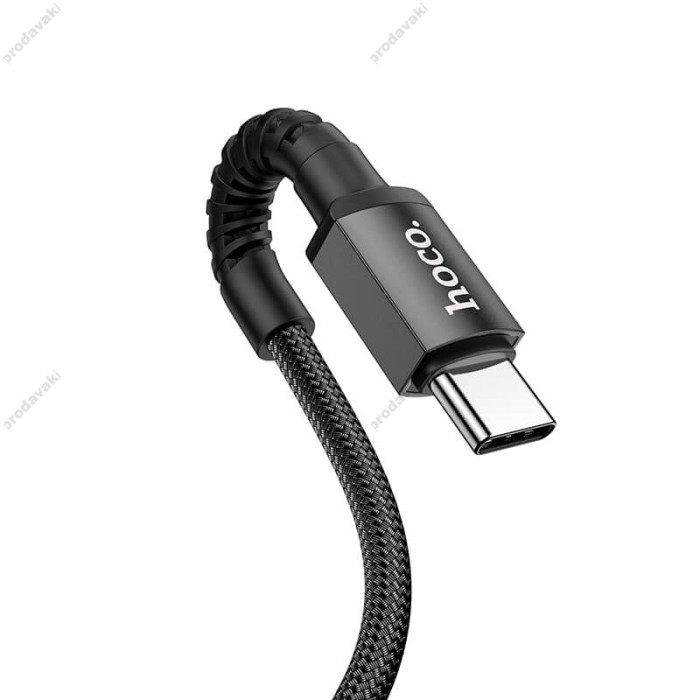 Кабель HOCO X71 Especial charging data cable USB to Type-C 3A 1m Black