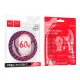 Кабель HOCO X116 Meridian charging data cable Type-C to Type-C 60W 3A 1m Purple