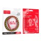 Кабель HOCO X116 Meridian charging data cable Type-C to Type-C 60W 3A 1m Red