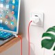 Кабель HOCO X87 Magic silicone PD charging data cable Type-C to Type-C 60W 3A 1m Red