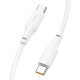 Кабель HOCO X93 Force fast charging data cable Type-C to Type-C 100W 5A 2m White