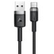 Кабель ACEFAST C22-04 aluminum alloy charging data cable USB to Type-C 3A 1.2m Black