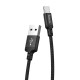 Кабель Hoco X14 Times speed charging cable USB to Type-C 3A 2m Black