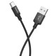 Кабель Hoco X14 Times speed charging cable USB to Type-C 3A 1m Black
