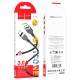 Кабель HOCO X109 Energy silicone charging data cable USB to Type-C 3A 2m Black