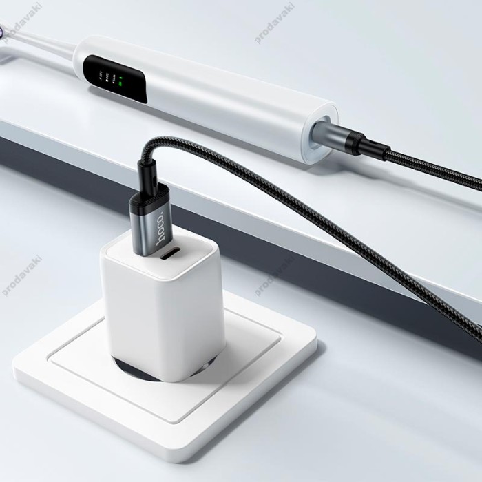 Кабель живлення для роутера HOCO X129 Advantage charging cable USB to DC 5.5мм на 2.1/2.5мм 5V Black