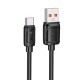 Кабель HOCO X115 Surpass charging data cable USB to Type-C 100W 5A 1m Black