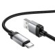 Кабель HOCO X117 Star charging data cable USB to Type-C 3A 1m Black