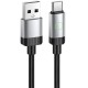 Кабель HOCO X117 Star charging data cable USB to Type-C 3A 1m Black