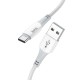 Кабель HOCO X70 Ferry charging data cable USB to Type-C 3A 1m White