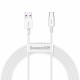 Кабель Baseus Superior Series Fast Charging Data Cable USB to Type-C 66W 6A 2m White CATYS-A02