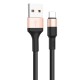 Кабель HOCO X26 Xpress Charging USB to Type-C 2A 1m Black-gold