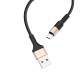 Кабель HOCO X26 Xpress Charging USB to Type-C 2A 1m Black-gold