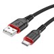 Кабель Hoco X59 Victory charging data cable USB to Type-C 3A 1m Black