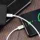 Кабель HOCO X23 Skilled charging data cable Type-C to Type-C 60W 3A 1m White