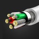 Кабель HOCO X23 Skilled charging data cable Type-C to Type-C 60W 3A 1m Black