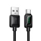 Кабель HOCO U146 Mundo charging data cable USB to Type-C 36W 3A 1.2m Black