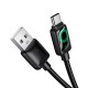 Кабель HOCO U146 Mundo charging data cable USB to Type-C 36W 3A 1.2m Black