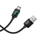 Кабель HOCO U146 Mundo charging data cable USB to Type-C 36W 3A 1.2m Black