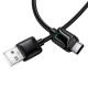 Кабель HOCO U146 Mundo charging data cable USB to Type-C 36W 3A 1.2m Black