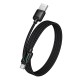 Кабель HOCO U146 Mundo charging data cable USB to Type-C 36W 3A 1.2m Black