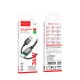 Кабель HOCO X127 Exceed charging data cable USB to Type-C 36W 3A 1m Black