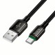 Кабель HOCO X127 Exceed charging data cable USB to Type-C 36W 3A 1m Black