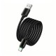 Кабель HOCO X127 Exceed charging data cable USB to Type-C 36W 3A 1m Black