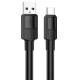 Кабель HOCO X84 Solid charging data cable USB to Type-C 3A 1m Black