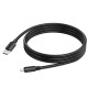 Кабель HOCO X84 Solid charging data cable USB to Type-C 3A 1m Black