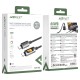 Кабель ACEFAST C21-03 fantasy color series braided Charging data cable Type-C to Type-C 60W 3A 1.2m Black
