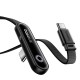 Кабель Baseus MVP 3 Fast Charging Cable Type-C to Type-C 100W 5A 1m Black