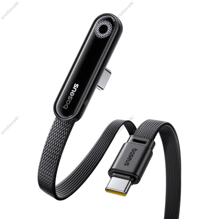 Кабель Baseus MVP 3 Fast Charging Cable Type-C to Type-C 100W 5A 1m Black