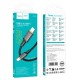 Кабель HOCO X128 Benefit charging data cable Type-C to Type-C 60W 3A 1m Black