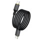 Кабель HOCO X128 Benefit charging data cable Type-C to Type-C 60W 3A 1m Black