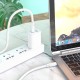 Кабель HOCO X84 Solid charging data cable Type-C to Type-C 60W 3A 1m White