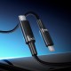 Кабель HOCO U153 Extreme PD multi-protocol charging cable Type-C to Type-C 100W 5A 1.2m Black